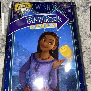 Lot of 5 Bendon 24pg Disney Wish Play Pack Activity Kit